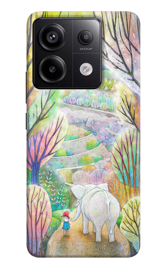 Nature Painting Redmi Note 13 Pro 5G Hard Case Back Cover by Casekaro