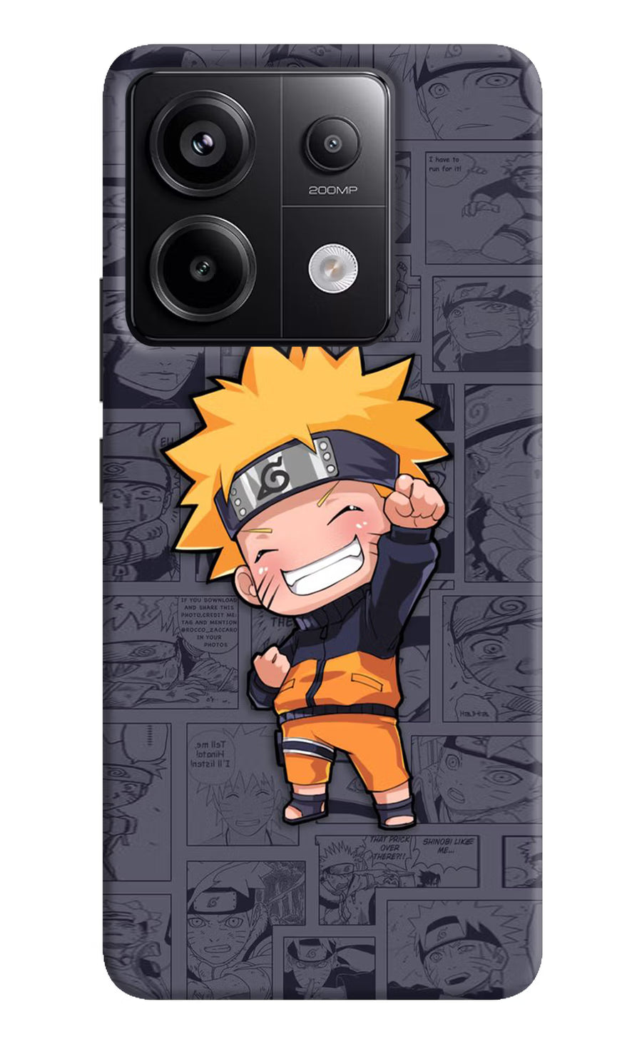 Chota Naruto Redmi Note 13 Pro 5G Back Cover, Hard case