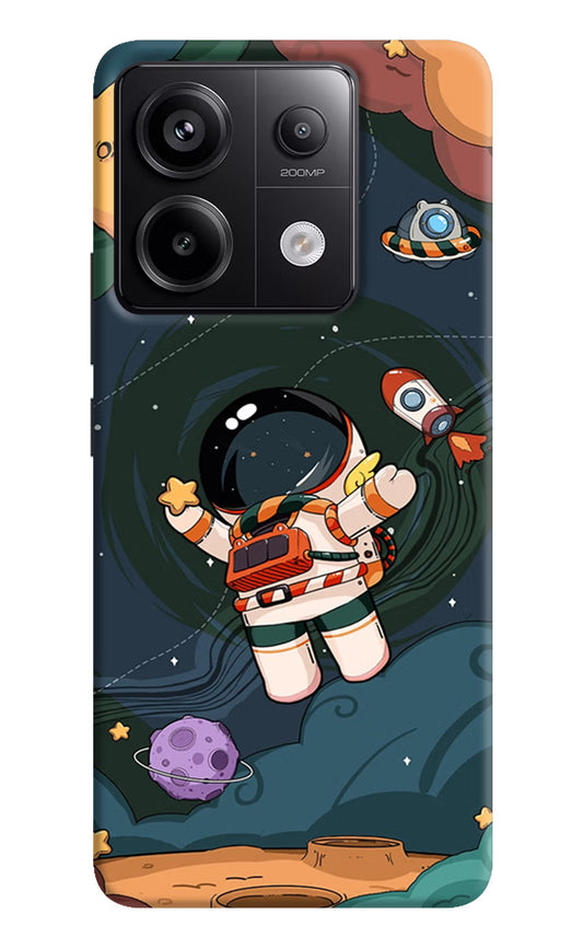 Cartoon Astronaut Redmi Note 13 Pro 5G Hard Case Back Cover by Casekaro