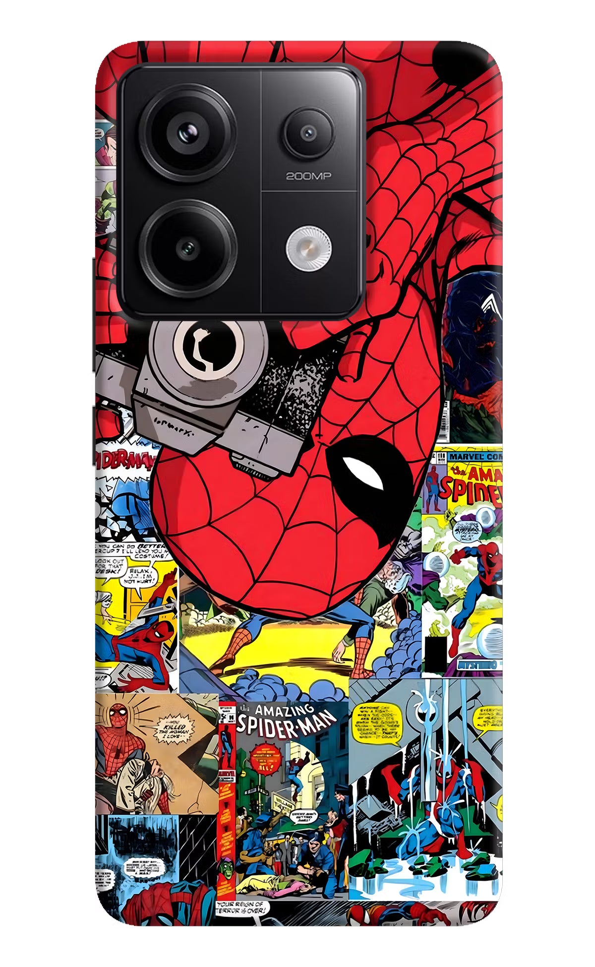 Spider Man Redmi Note 13 Pro 5G Hard Case Back Cover by Casekaro