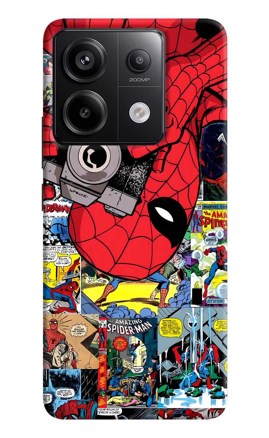 Spider Man Redmi Note 13 Pro 5G Back Cover, Hard case