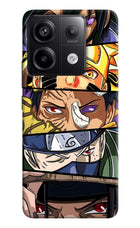 Naruto Character Redmi Note 13 Pro 5G Hard Case Back Cover by Casekaro
