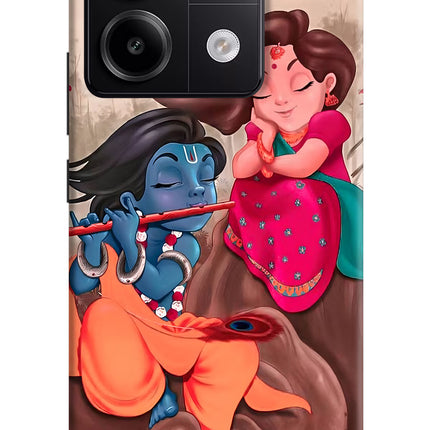 Radhe Krishna Redmi Note 13 Pro 5G Hard Case Back Cover by Casekaro