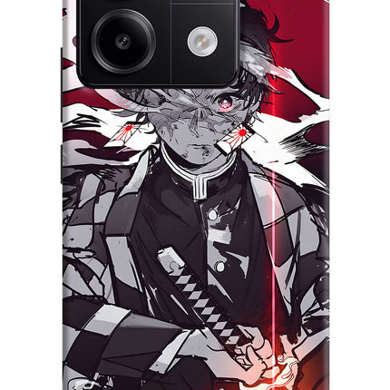 Demon Slayer Redmi Note 13 Pro 5G Hard Case Back Cover by Casekaro