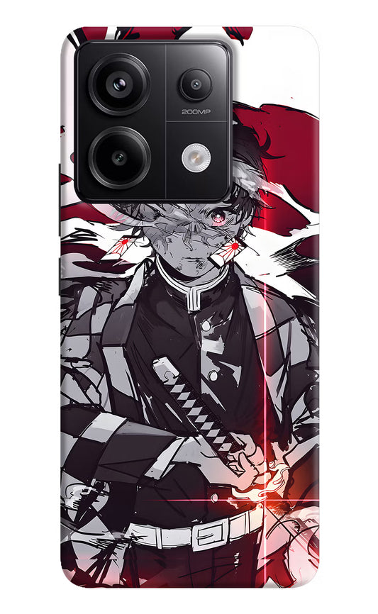 Demon Slayer Redmi Note 13 Pro 5G Hard Case Back Cover by Casekaro