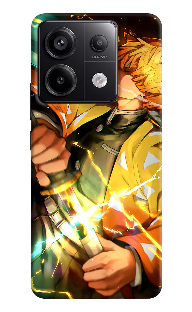 Demon Slayer Redmi Note 13 Pro 5G Hard Case Back Cover by Casekaro
