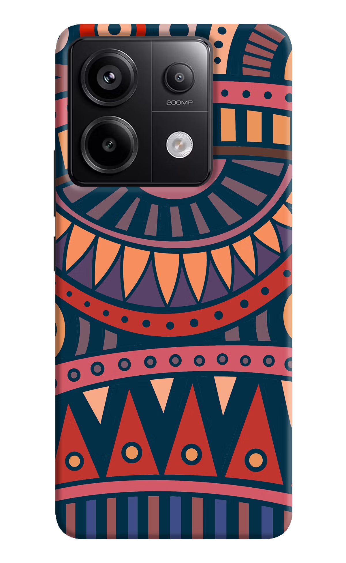 African Culture Design Redmi Note 13 Pro 5G Hard Case Back Cover by Casekaro