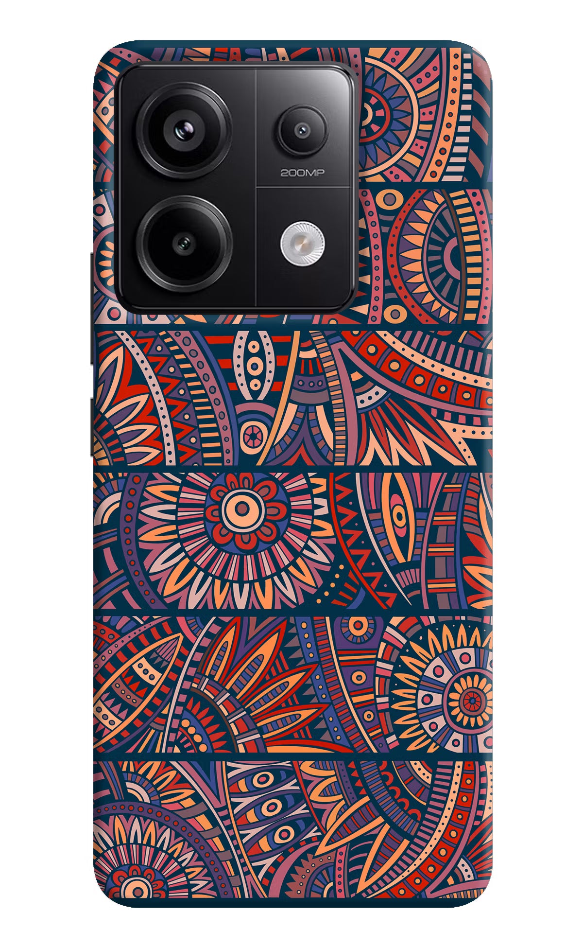 African Culture Design Redmi Note 13 Pro 5G Hard Case Back Cover by Casekaro