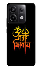 Om Namah Shivay Redmi Note 13 Pro 5G Hard Case Back Cover by Casekaro