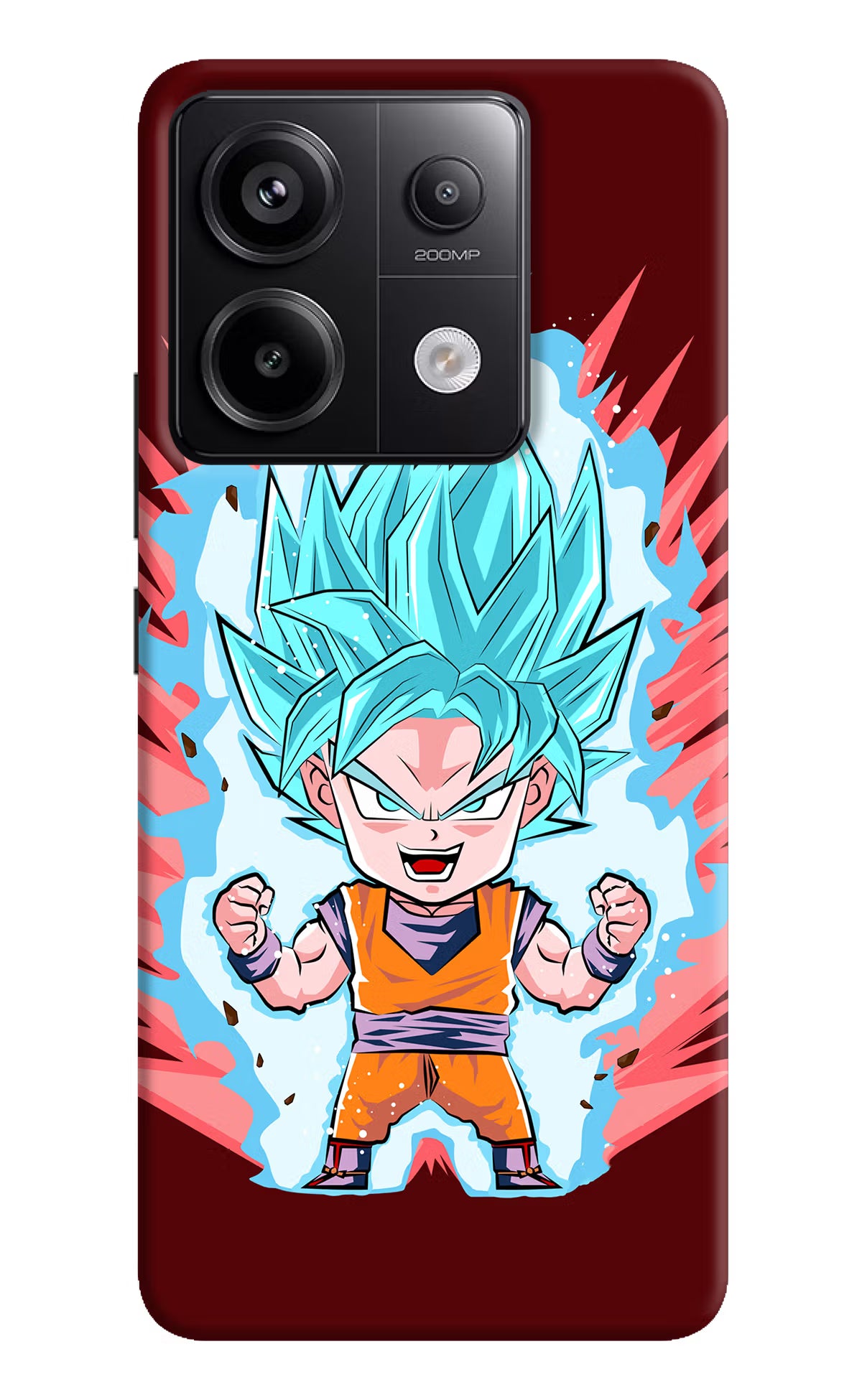 Goku Little Redmi Note 13 Pro 5G Hard Case Back Cover by Casekaro