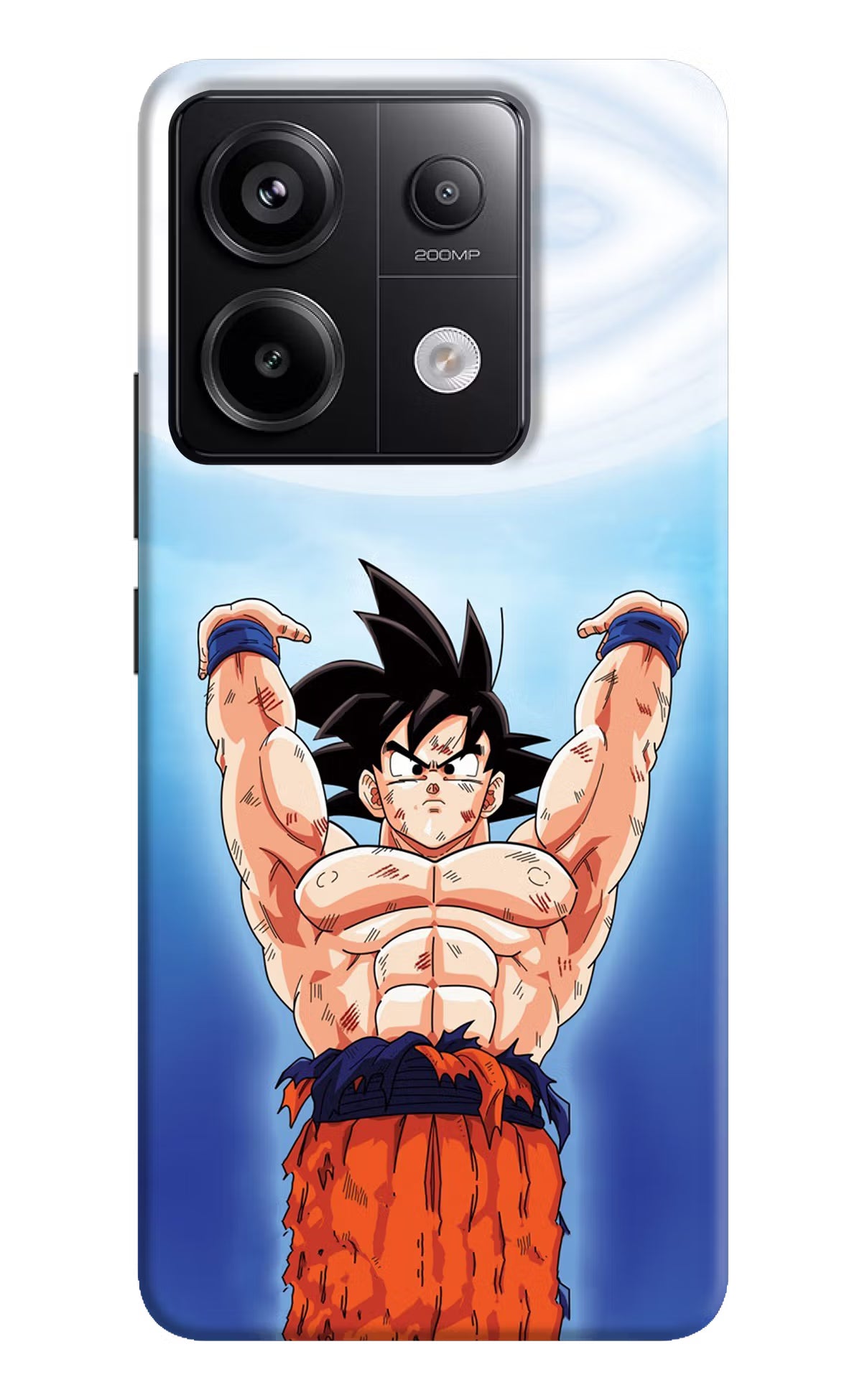 Goku Power Redmi Note 13 Pro 5G Hard Case Back Cover by Casekaro