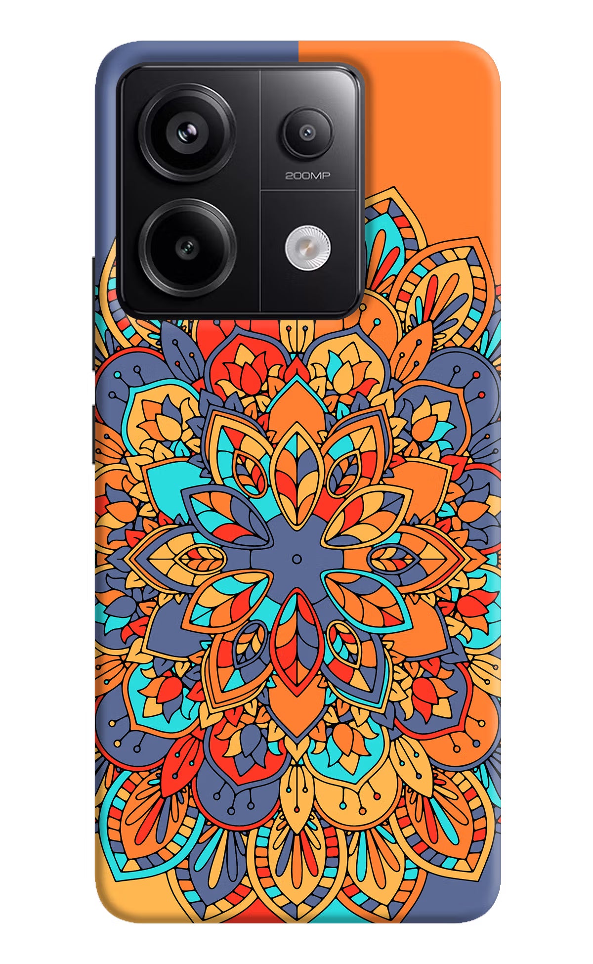 Color Mandala Redmi Note 13 Pro 5G Hard Case Back Cover by Casekaro