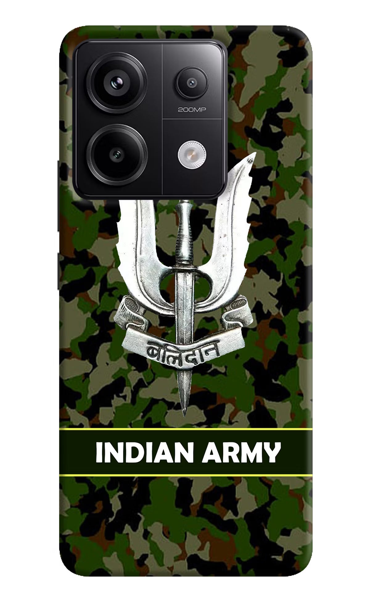 Balidan Indian Logo Redmi Note 13 Pro 5G Hard Case Back Cover by Casekaro