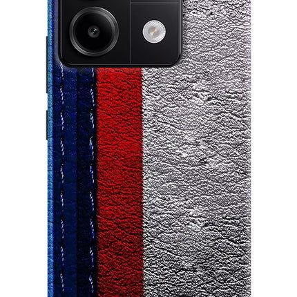 BMW Stripes Redmi Note 13 Pro 5G Hard Case Back Cover by Casekaro