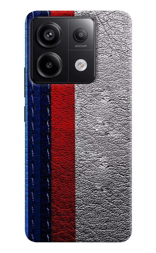 BMW Stripes Redmi Note 13 Pro 5G Hard Case Back Cover by Casekaro