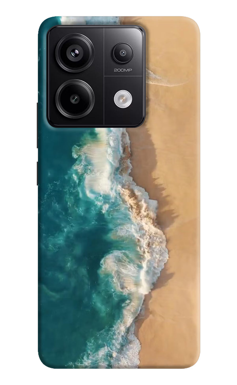 Ocean Beach Redmi Note 13 Pro 5G Back Cover, Hard case