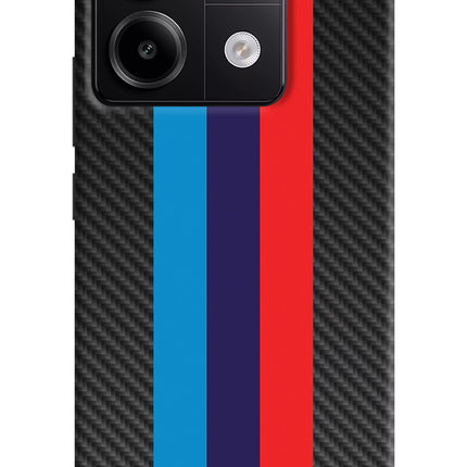 BMW Stripes Pattern Redmi Note 13 Pro 5G Hard Case Back Cover by Casekaro