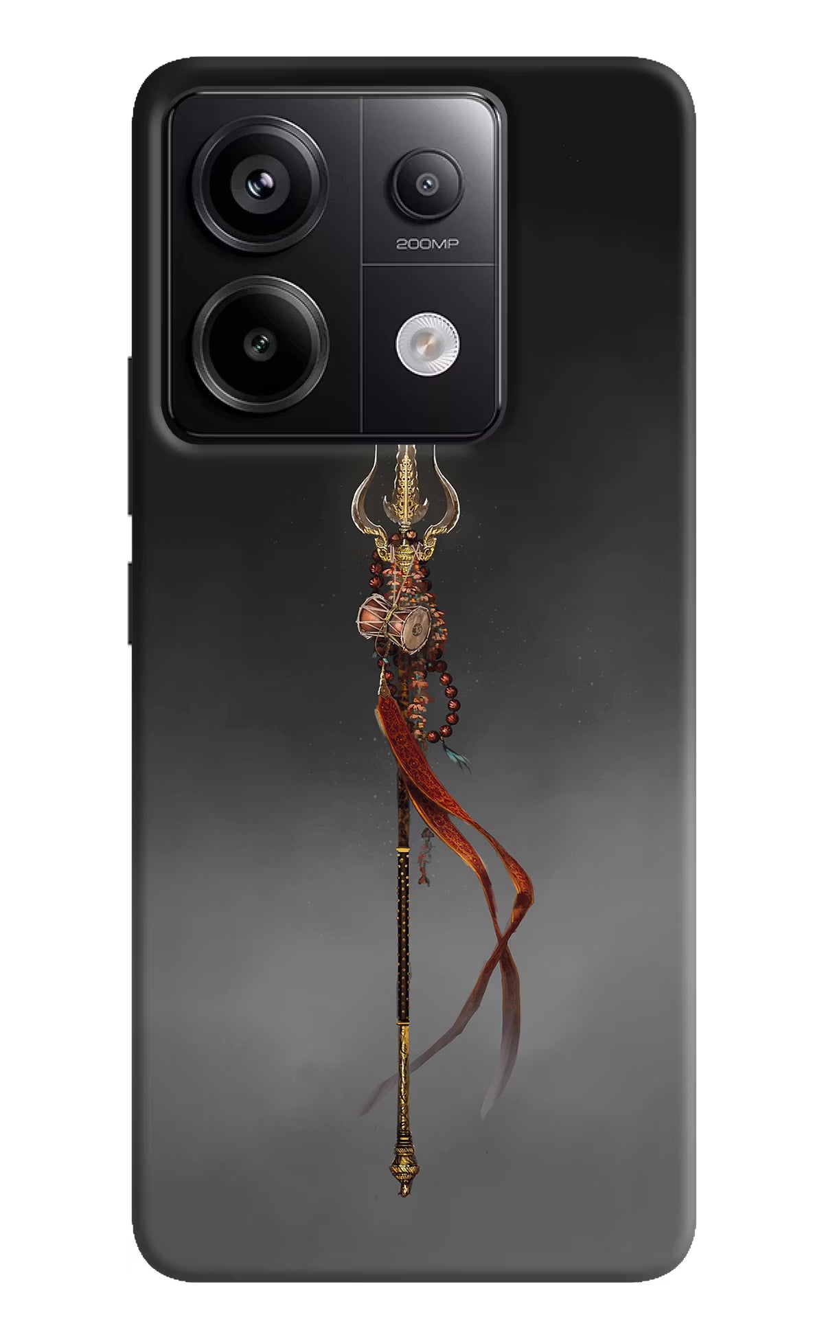 Shiv Trishul Redmi Note 13 Pro 5G Hard Case Back Cover by Casekaro