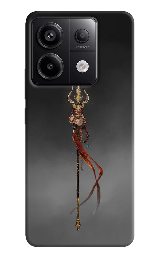 Shiv Trishul Redmi Note 13 Pro 5G Hard Case Back Cover by Casekaro