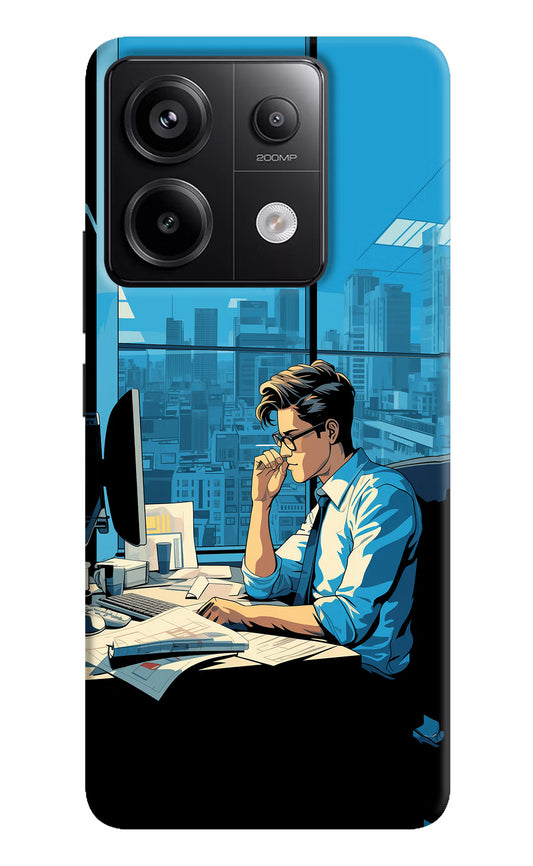 Focused Hustler (AI Generated) Redmi Note 13 Pro 5G Hard Case Back Cover by Casekaro