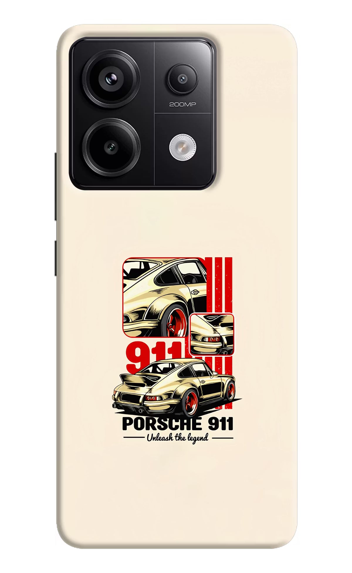 Classic Porsche 911 Redmi Note 13 Pro 5G Hard Case Back Cover by Casekaro