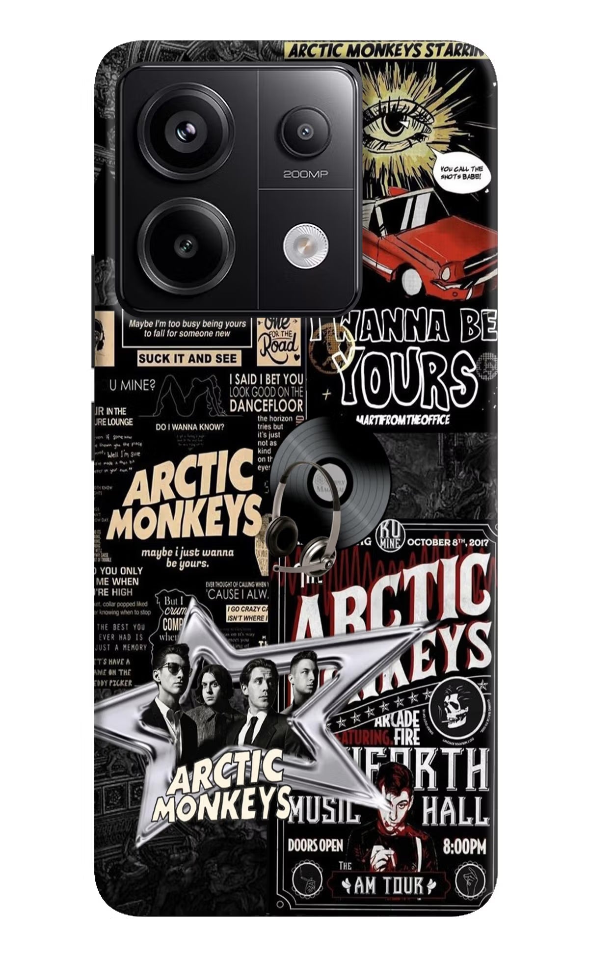 Arctic Monkeys Redmi Note 13 Pro 5G Hard Case Back Cover by Casekaro