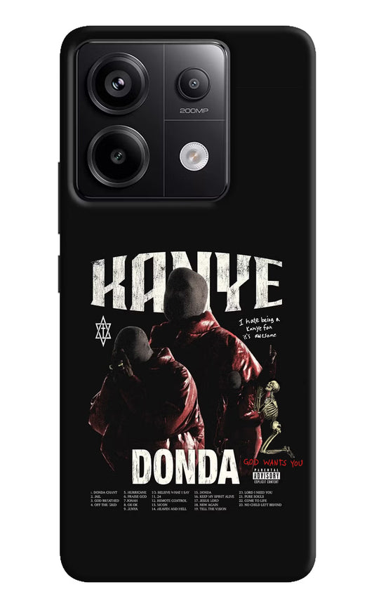 Donda Kanye West Redmi Note 13 Pro 5G Hard Case Back Cover by Casekaro
