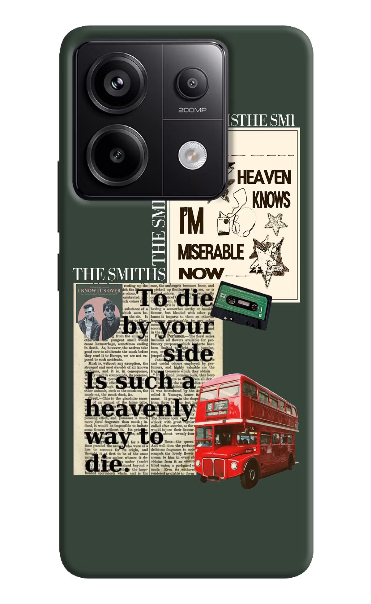The Smiths Redmi Note 13 Pro 5G Hard Case Back Cover by Casekaro