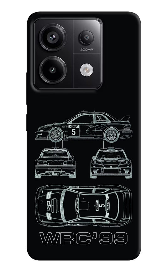WRC'99 Redmi Note 13 Pro 5G Hard Case Back Cover by Casekaro