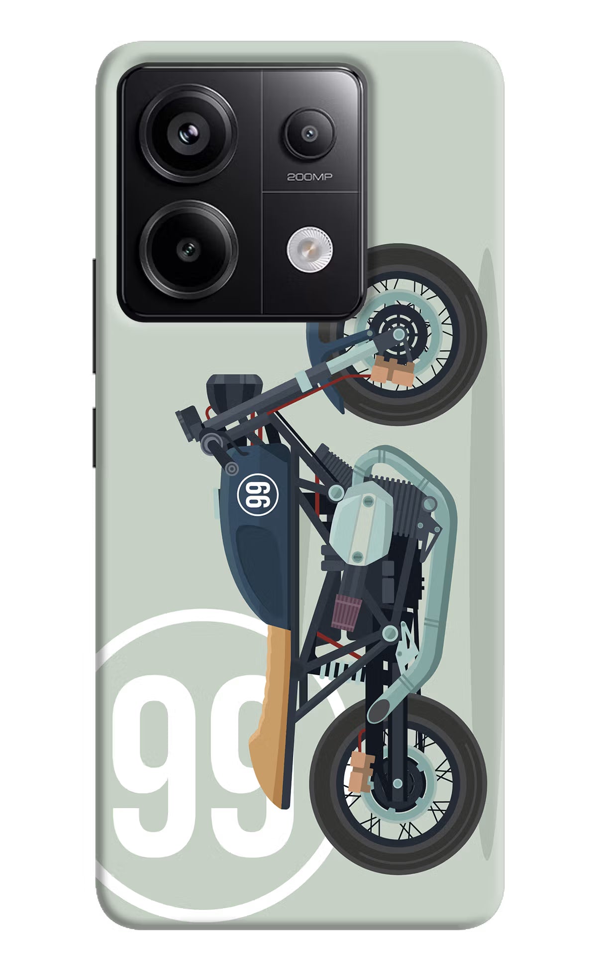 Classic Cafe Racer 99 Redmi Note 13 Pro 5G Hard Case Back Cover by Casekaro
