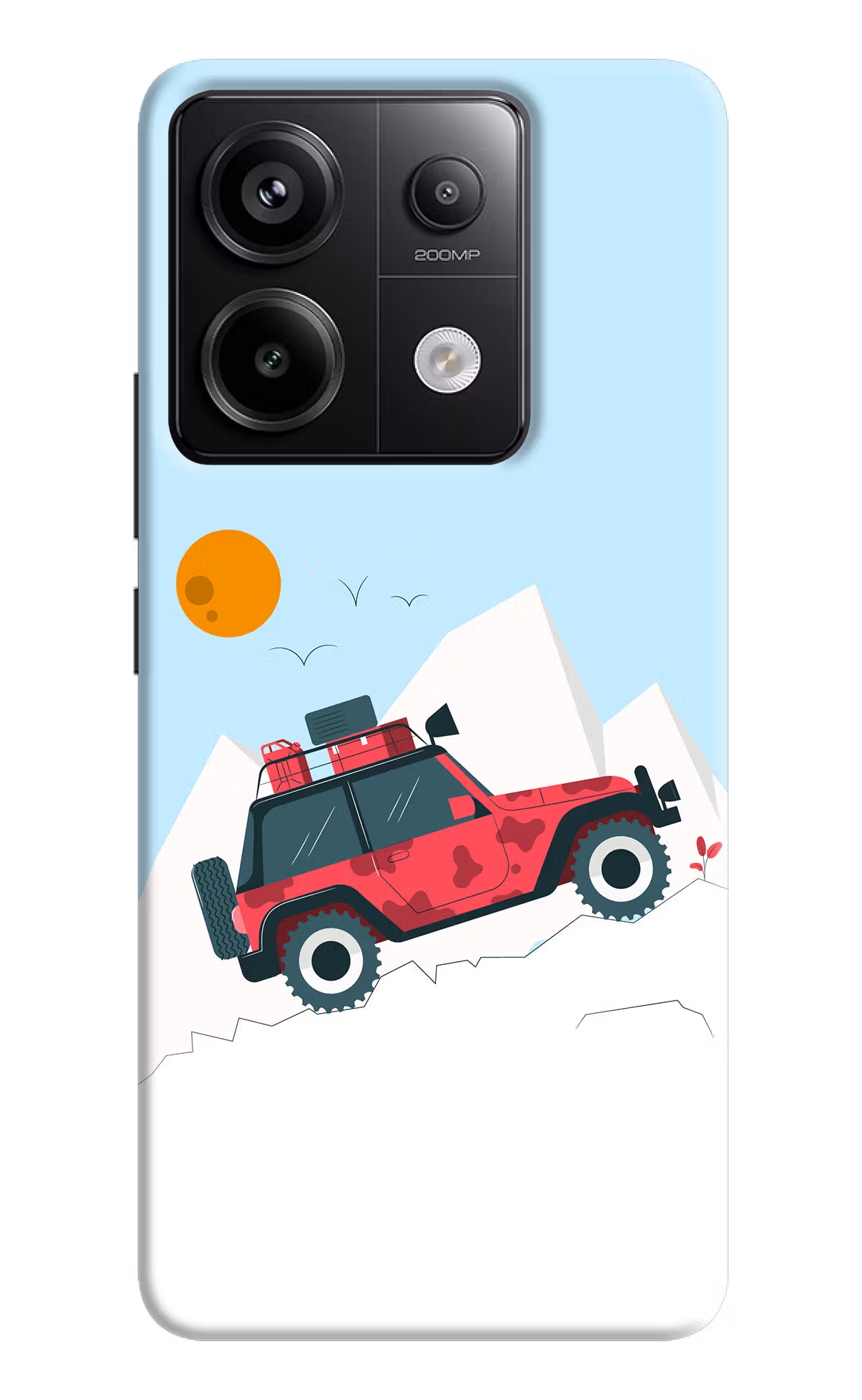 Mountain Trail Beast Redmi Note 13 Pro 5G Hard Case Back Cover by Casekaro