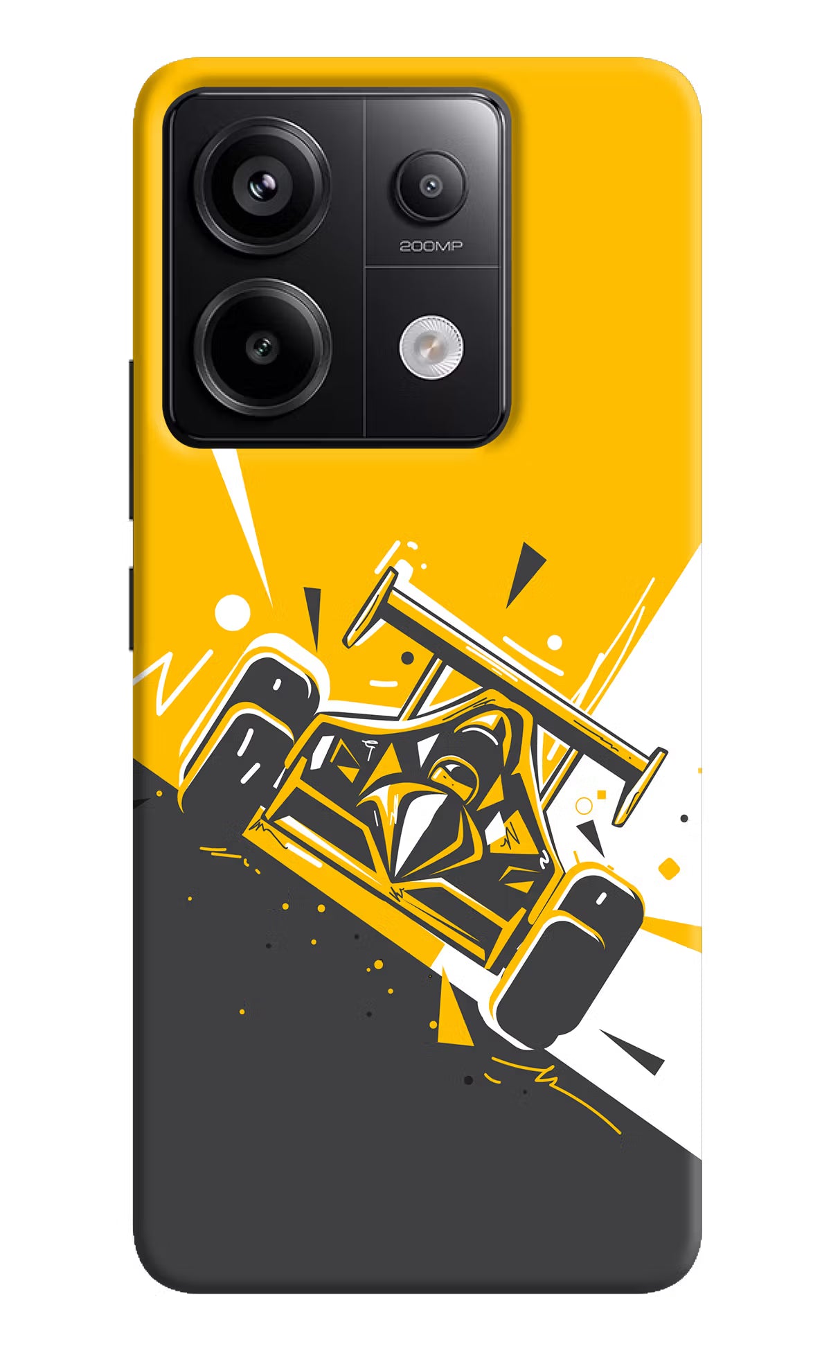 Track King Redmi Note 13 Pro 5G Hard Case Back Cover by Casekaro
