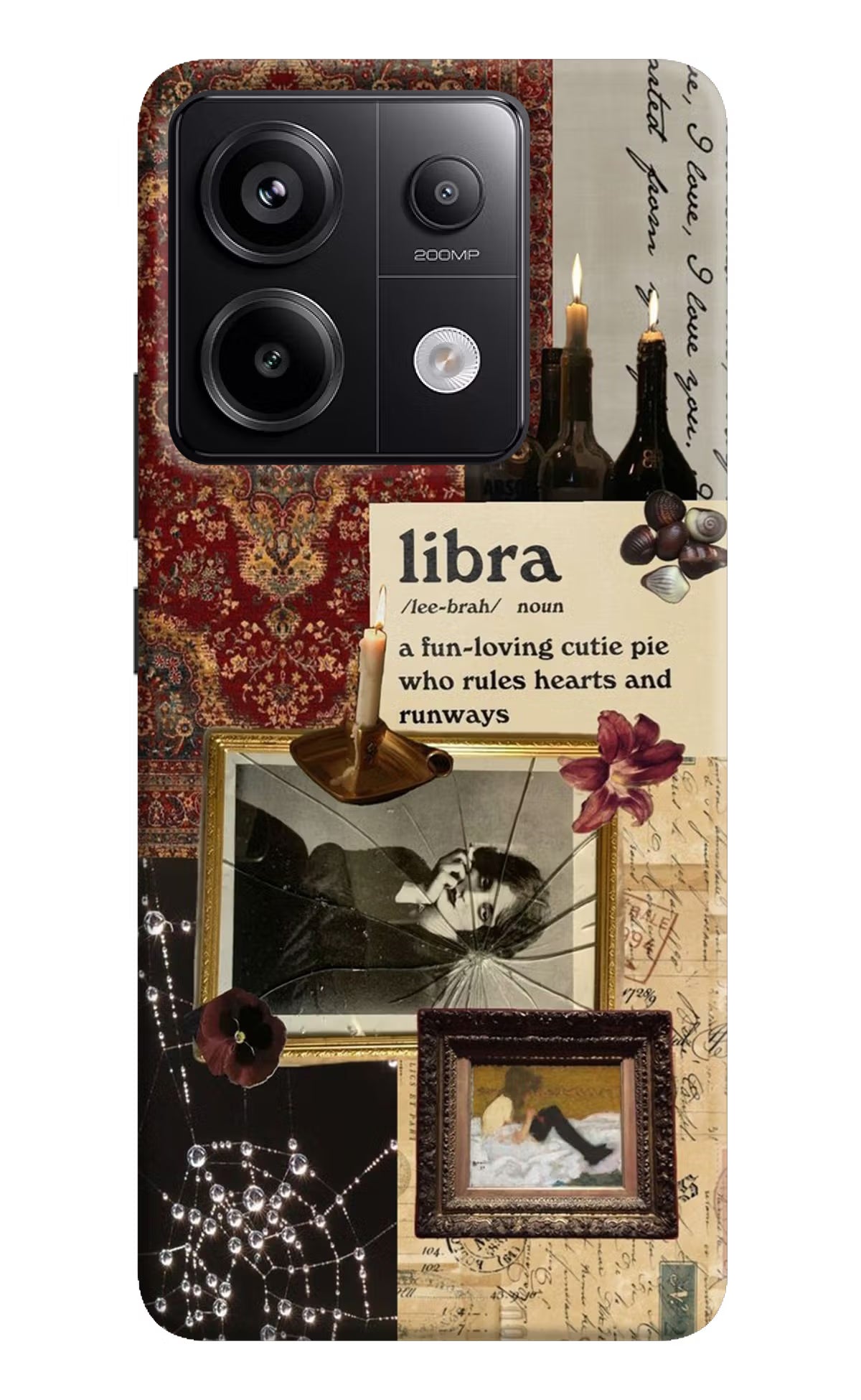 Libra Zodiac Redmi Note 13 Pro 5G Hard Case Back Cover by Casekaro