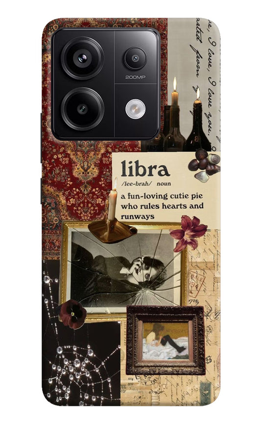 Libra Zodiac Redmi Note 13 Pro 5G Hard Case Back Cover by Casekaro