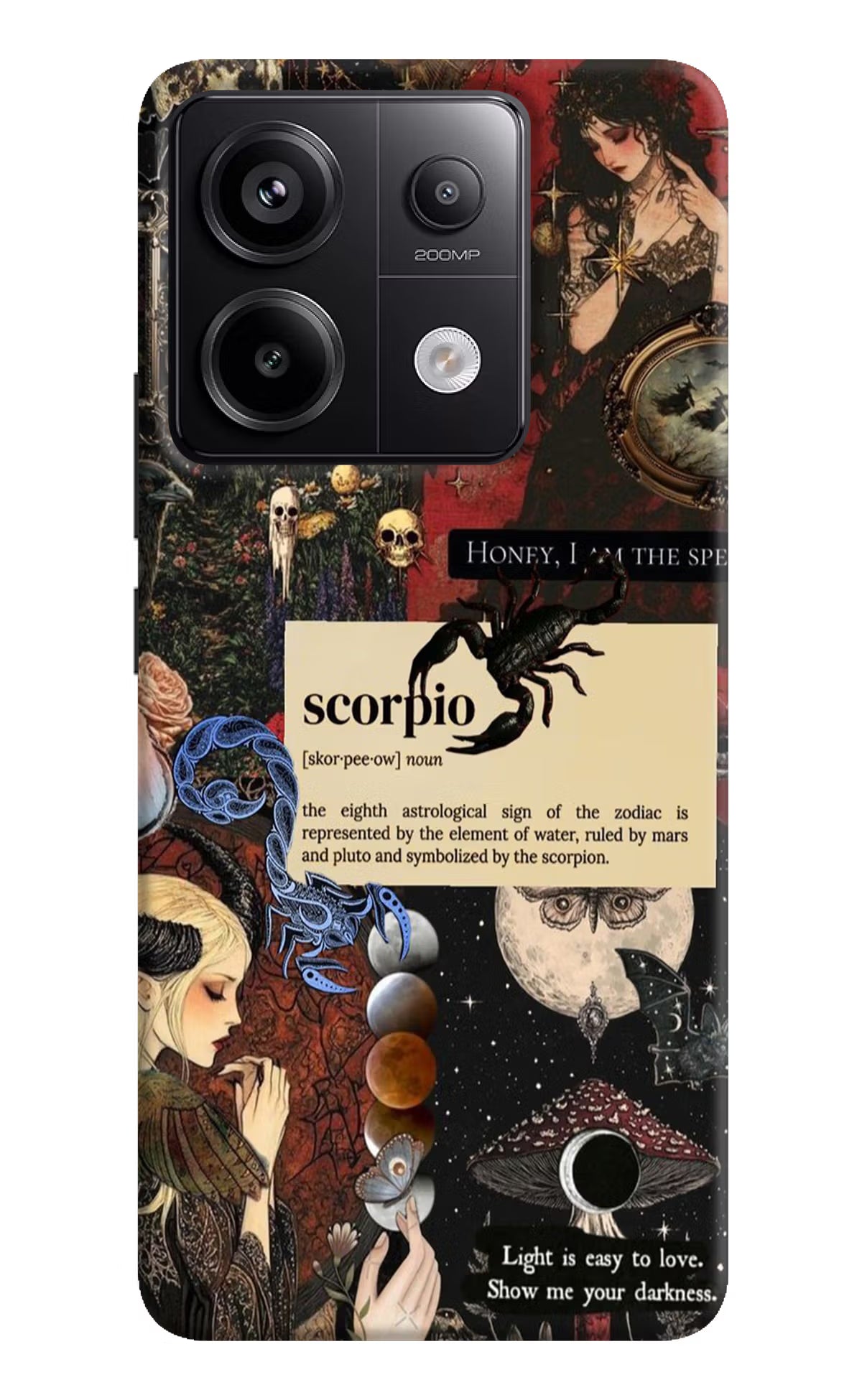 Scorpio Zodiac Redmi Note 13 Pro 5G Hard Case Back Cover by Casekaro