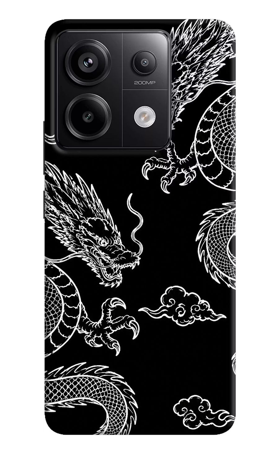Twin Dragons Redmi Note 13 Pro 5G Back Cover, Hard case