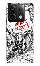 Who's Next Redmi Note 13 Pro 5G Hard Case Back Cover by Casekaro