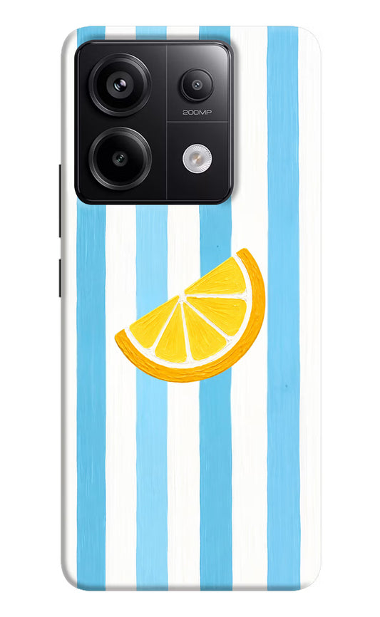 Summer Lemon Redmi Note 13 Pro 5G Hard Case Back Cover by Casekaro