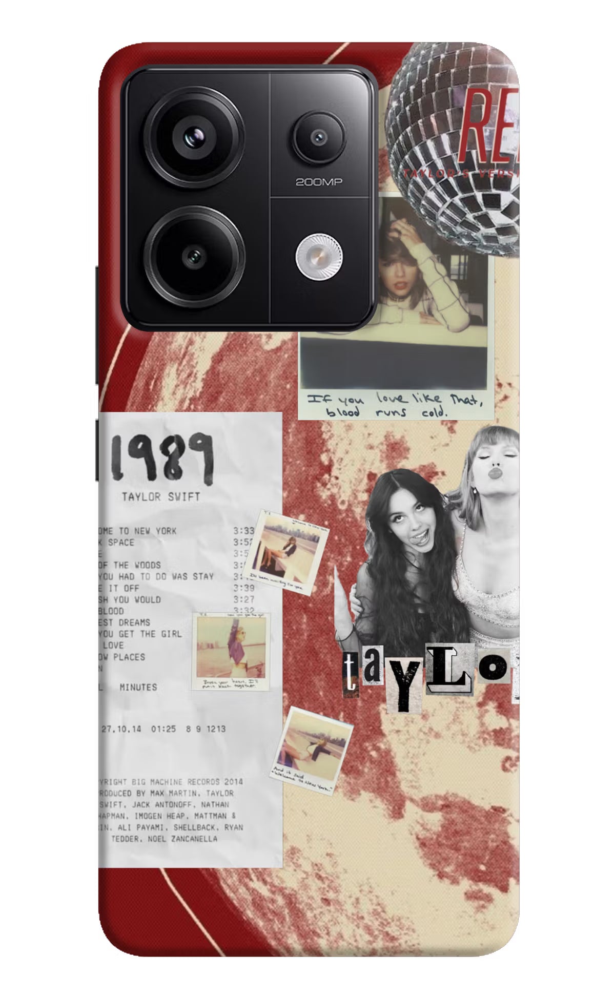 Taylor Swift Redmi Note 13 Pro 5G Back Cover