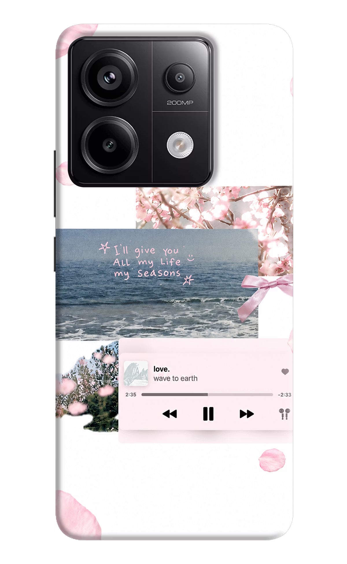 Wave to earth Redmi Note 13 Pro 5G Back Cover