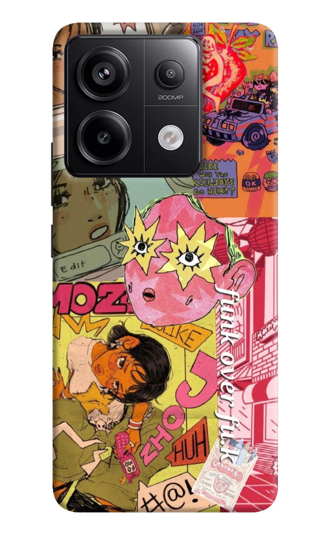 Funkover Redmi Note 13 Pro 5G Hard Case Back Cover by Casekaro