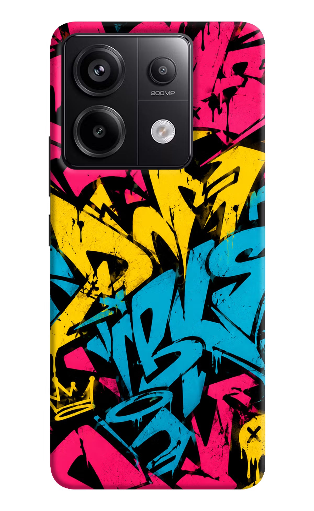 Graffiti Vibe Redmi Note 13 Pro 5G Back Cover