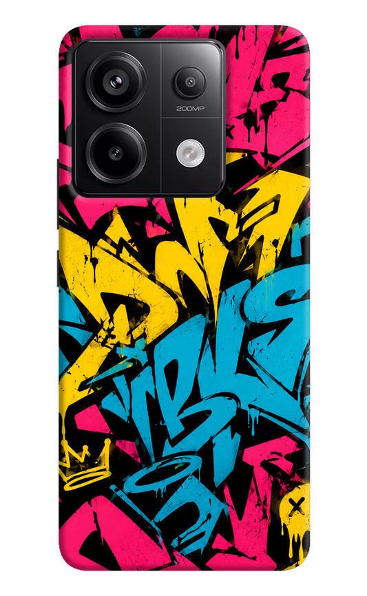 Graffiti Vibe Redmi Note 13 Pro 5G Hard Case Back Cover by Casekaro