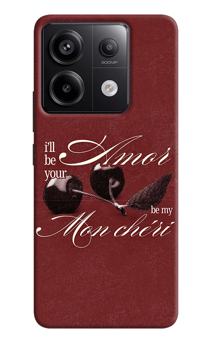 Velvet Cherry Redmi Note 13 Pro 5G Back Cover, Hard case