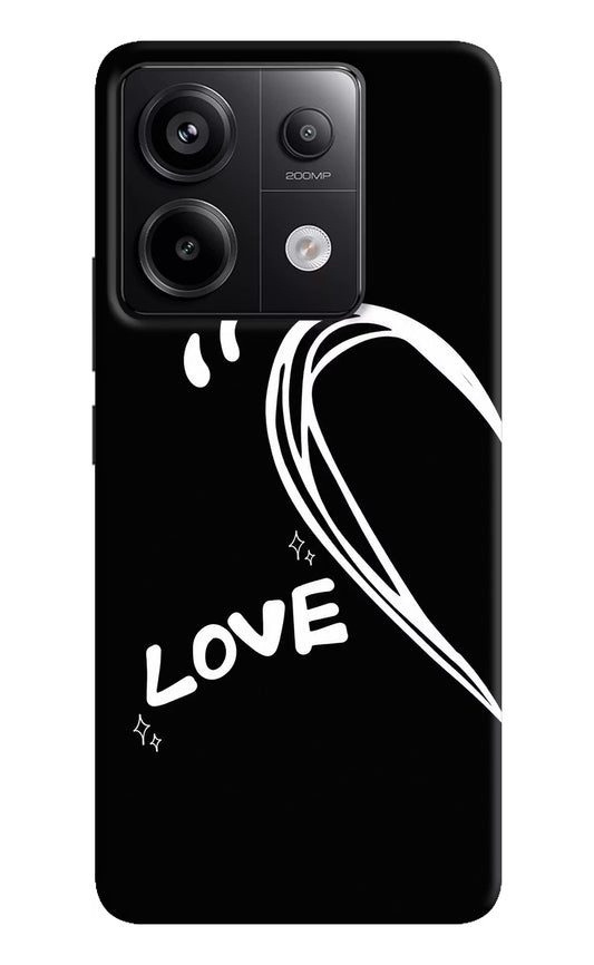 Love Line Redmi Note 13 Pro 5G Hard Case Back Cover by Casekaro