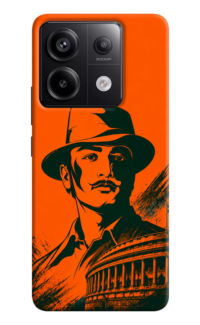 Bhagat Singh Legacy Redmi Note 13 Pro 5G Hard Case Back Cover by Casekaro