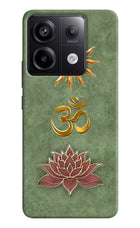 Om & Lotus Redmi Note 13 Pro 5G Back Cover