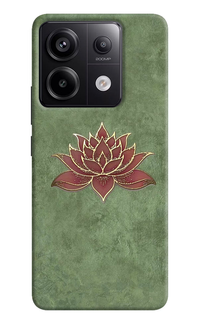 Lotus Grace Redmi Note 13 Pro 5G Hard Case Back Cover by Casekaro