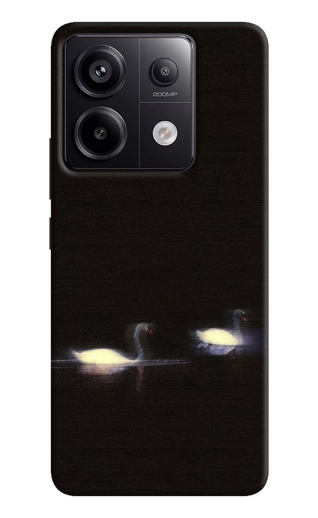 Silent Swans Redmi Note 13 Pro 5G Hard Case Back Cover by Casekaro