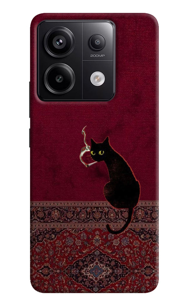 Midnight Cat Redmi Note 13 Pro 5G Hard Case Back Cover by Casekaro